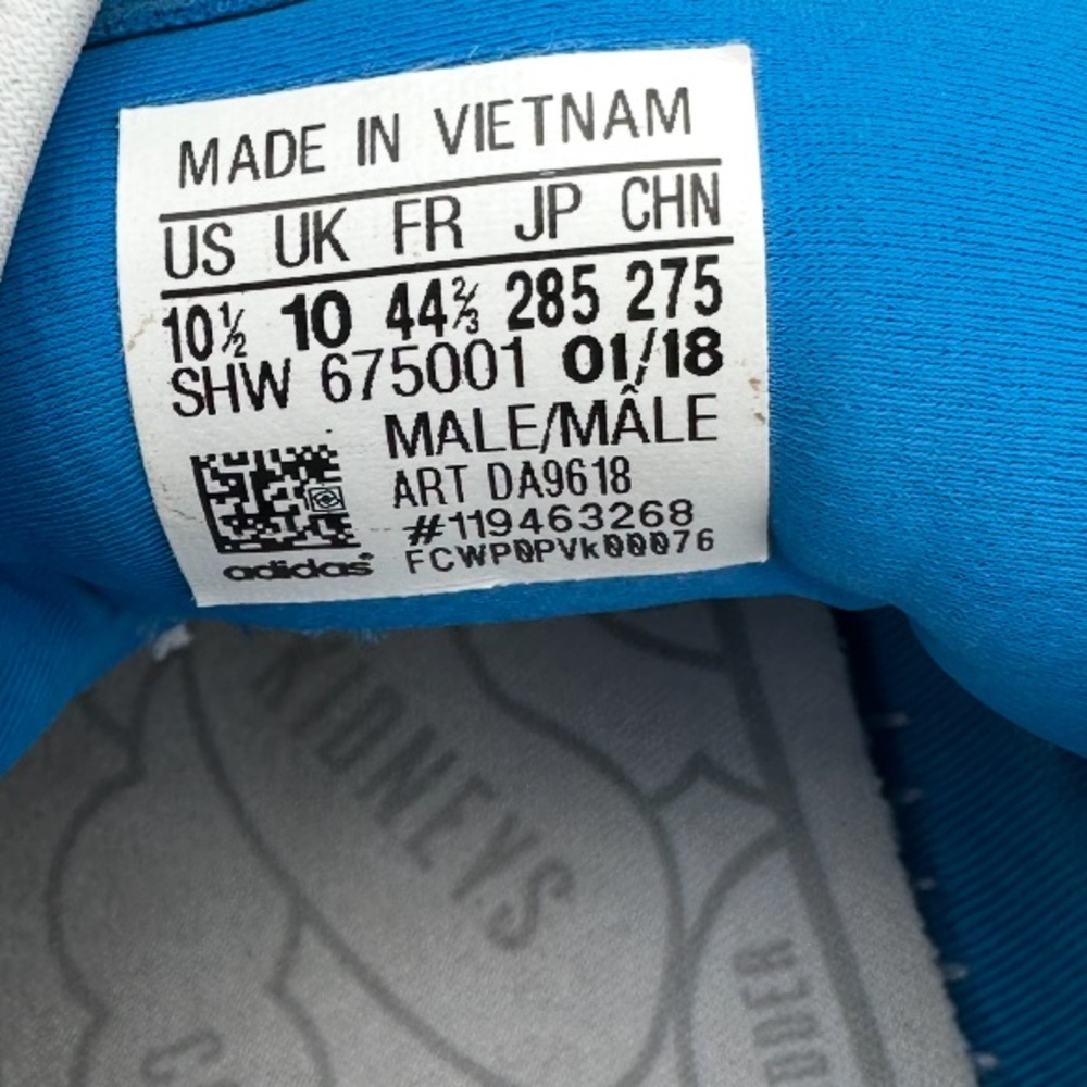 adidas x Pharrell Tennis Hu Holi 'Bright Blue' - Picture 11 of 11